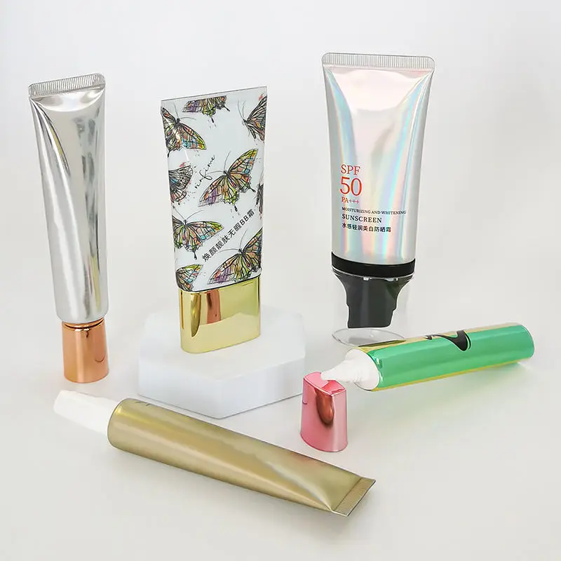 OEM Manufacturer Customized Factory ABL Lotion Skin Care Toothpaste PE Hair Cream Cosmetics Gel Hand Plastic Aluminum Tube