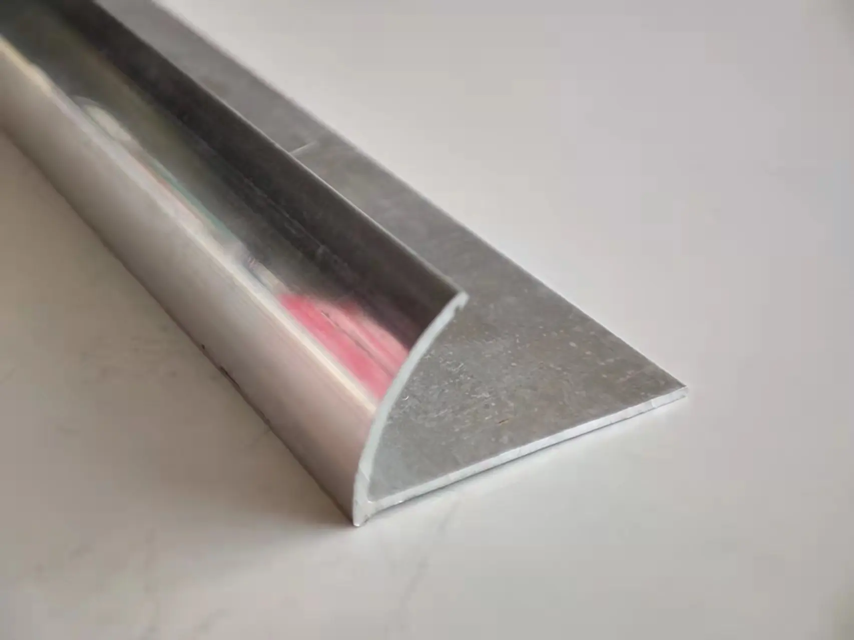 Quarter Round Edge 1/4 Circle Shape Aluminum Alloy Tile Trims Edge Metal Trim Profiles OEM Factory Price