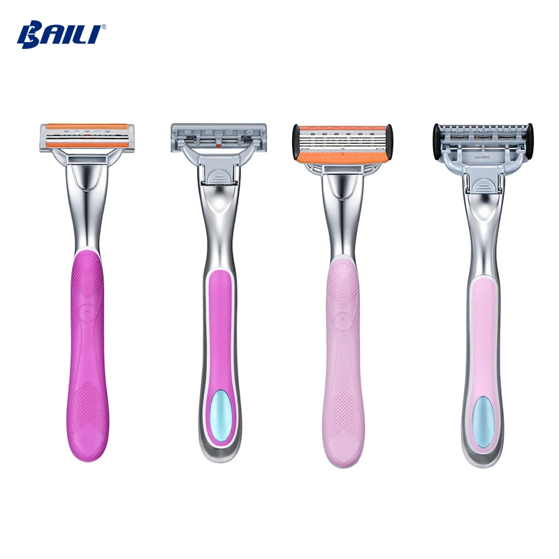 New arrival system triple five 3 5 cartridge shaver blades women mens shaving razor