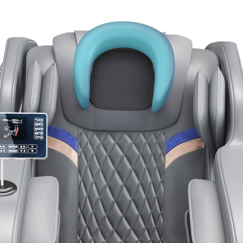 Factory Wholesale 3D 4D 8D New Music Vibrating Heating Zero Gravity Massage Chair With LCD Touch Screen