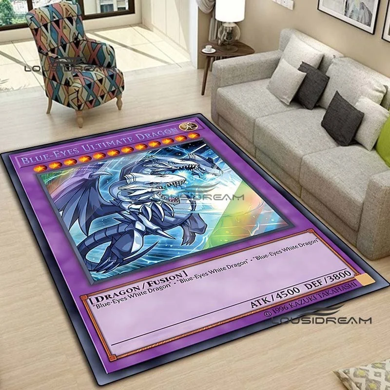 Yu-Gi-Oh CARD Carpets and Rug Classic Cartoon Monster Carpet Floor Mat Living Room Bedroom Decorate Large Area Carpet Kids Room