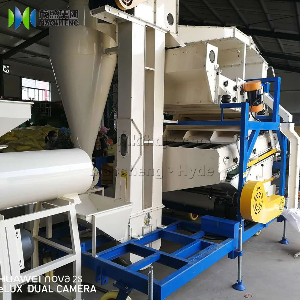 Bean Coffee Red Lentil Sesame Grain Cleaning Machine