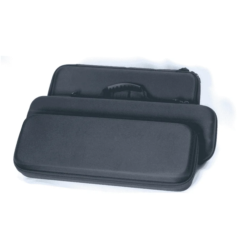 Customized Hard Shell Travel  Leather Soft Mechanical Keyboard Carrying Case