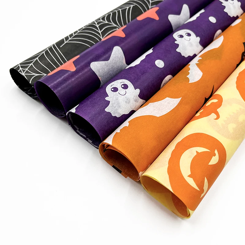 Manufacturer Custom Printed logo Gift Wrapping Paper Clothing t Shirt Popular Design Wrapping Paper Tissue Rolls Packaging