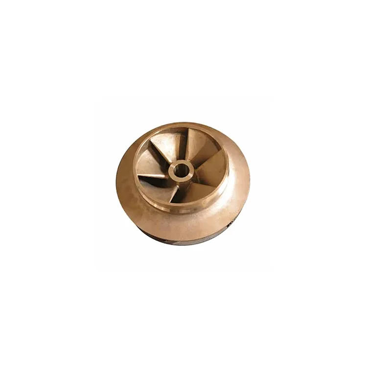 CNC Customized Machined Brass Water Pump Impeller at Best Price