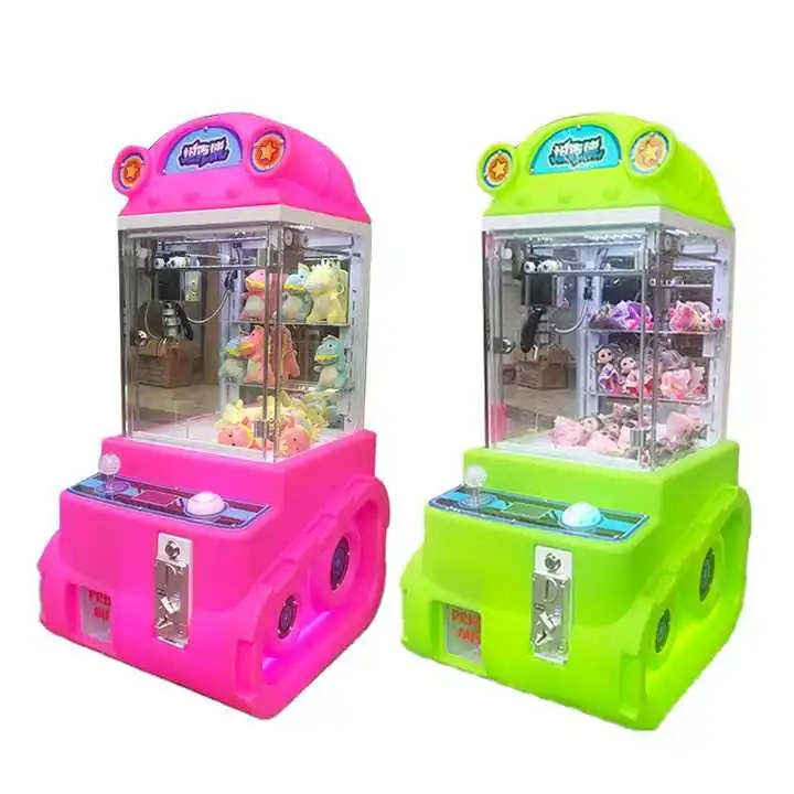 Factory Wholesale Crane Game Machine Coin Operated Arcade Cheap Kids Children Doll Claw Game Machine For Sale