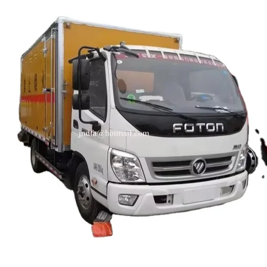 Foton 4x2 Blasting Equipment Dangerous Goods transport Truck for sale