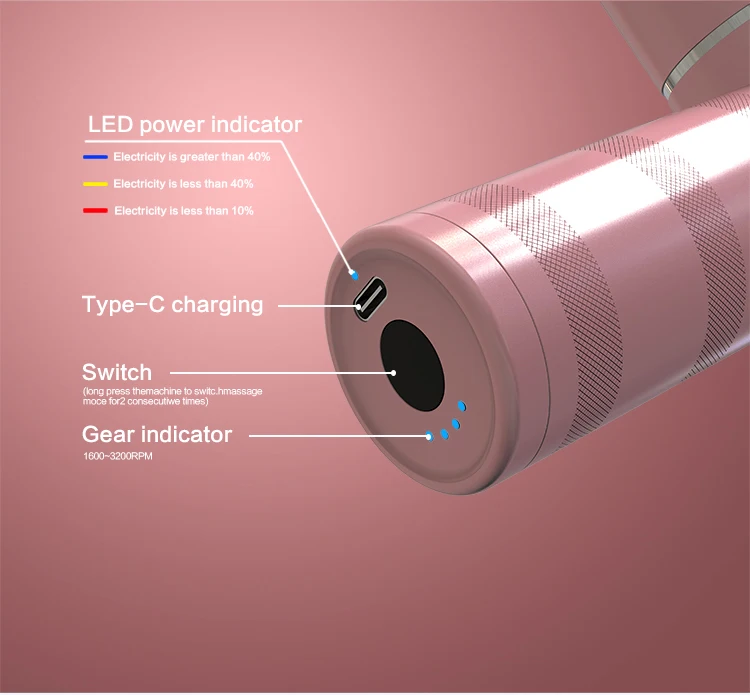 YICOLY aluminium Custom deep tissue mini travel size pocket massage gun deep muscle vibration Heat relief massage gun