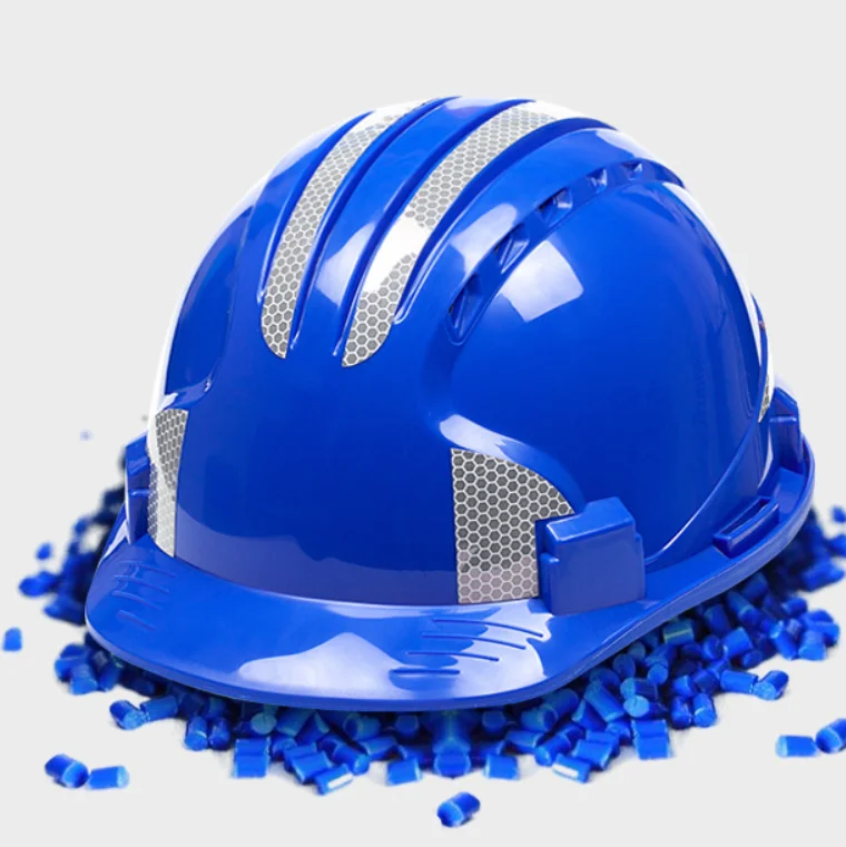 Construction Helmet Safety Worker Head Protection Helmet Construction Safety Protective Hi Visibility Reflective Safety Helmet