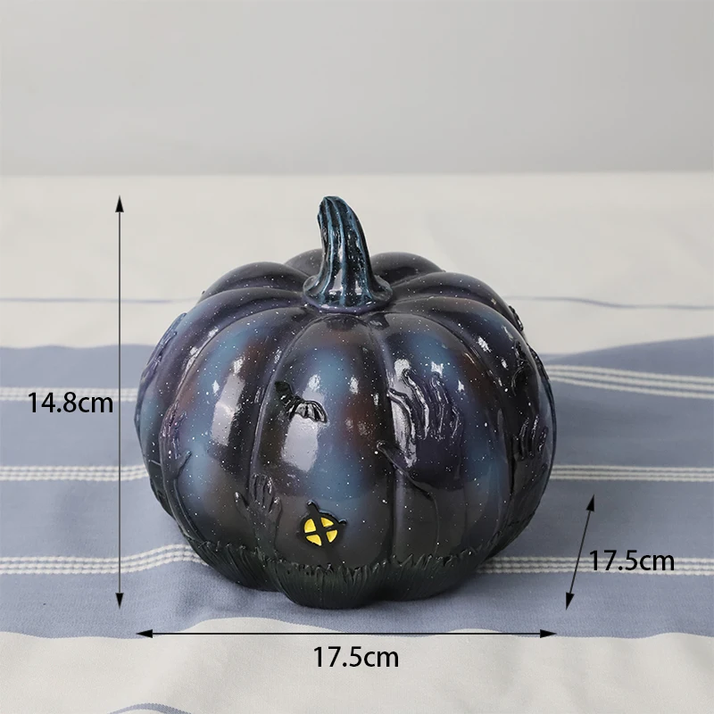 Redeco OEM Halloween Pumpkin Sculpture Holiday Decoration Resin Craft For Decor