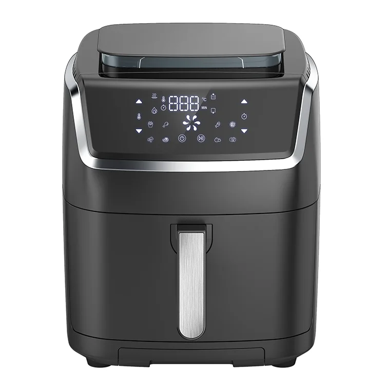 New 7L Digital Touch Screen Oil Free better for steam vegetables and baked goods Multifunction Steam Air Fryer