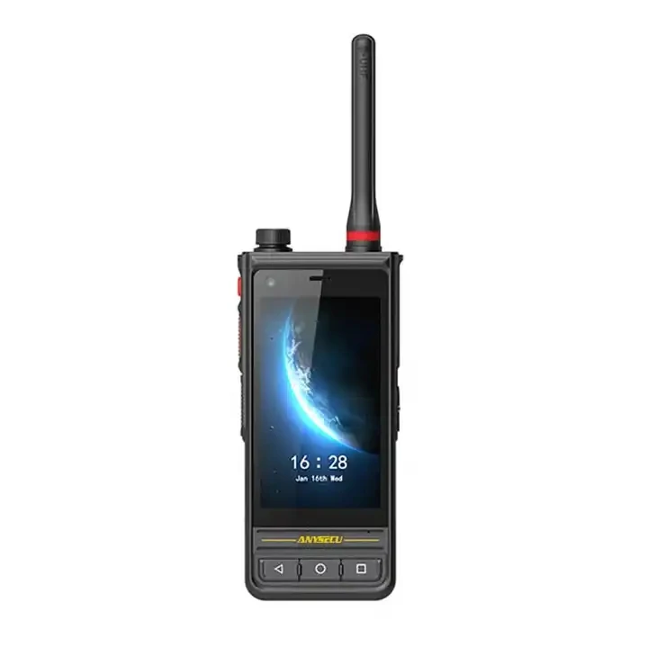 2023 IP67 Waterproof ANYSECU E81 Rugged phone 4G LTE Network Radio DMR + UHF 400-470MHZ POC Walkie Talkie Smart Mobile Phone