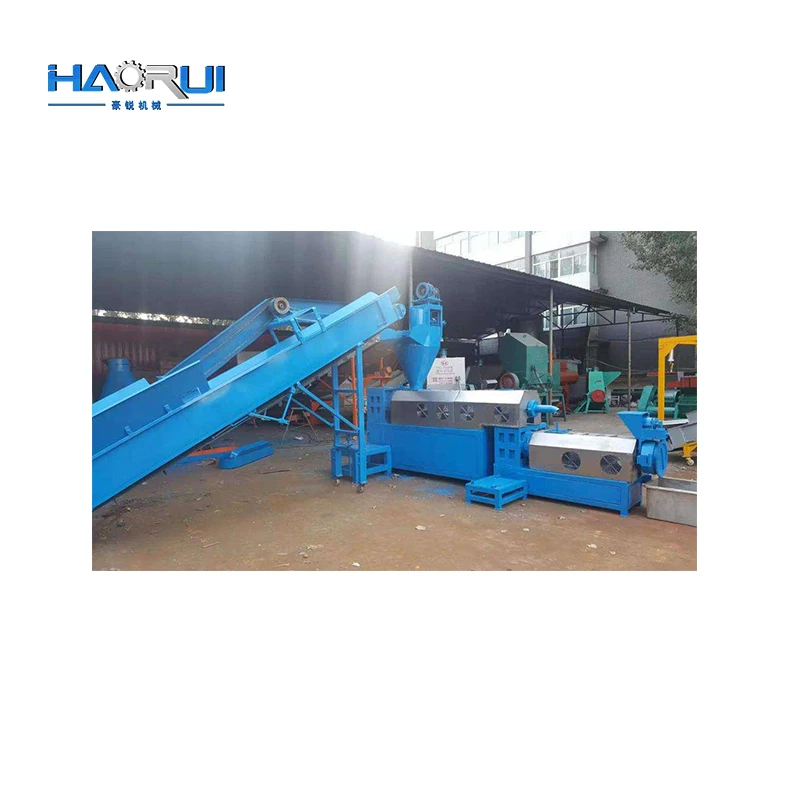 PP PE PET PC PVC plastic flakes Granulator machine Pelletizing machine