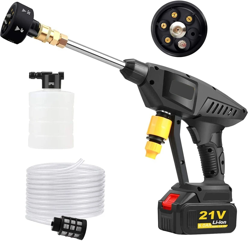 Support Customization Pressure Foot Easy Use Black Electric Pressure Water Guns