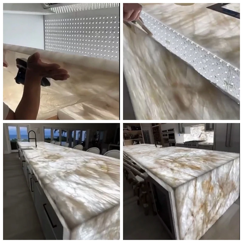 Распродажа гибкие светодиодные световые листы DC24V теплые белые холодные панели CCT RGB RGBW RGBCCT для мраморной подсветки