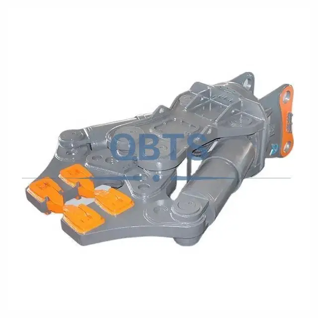 Hydraulic rotating excavator attachment demolition double cylinder metal scrap shear For Excavator