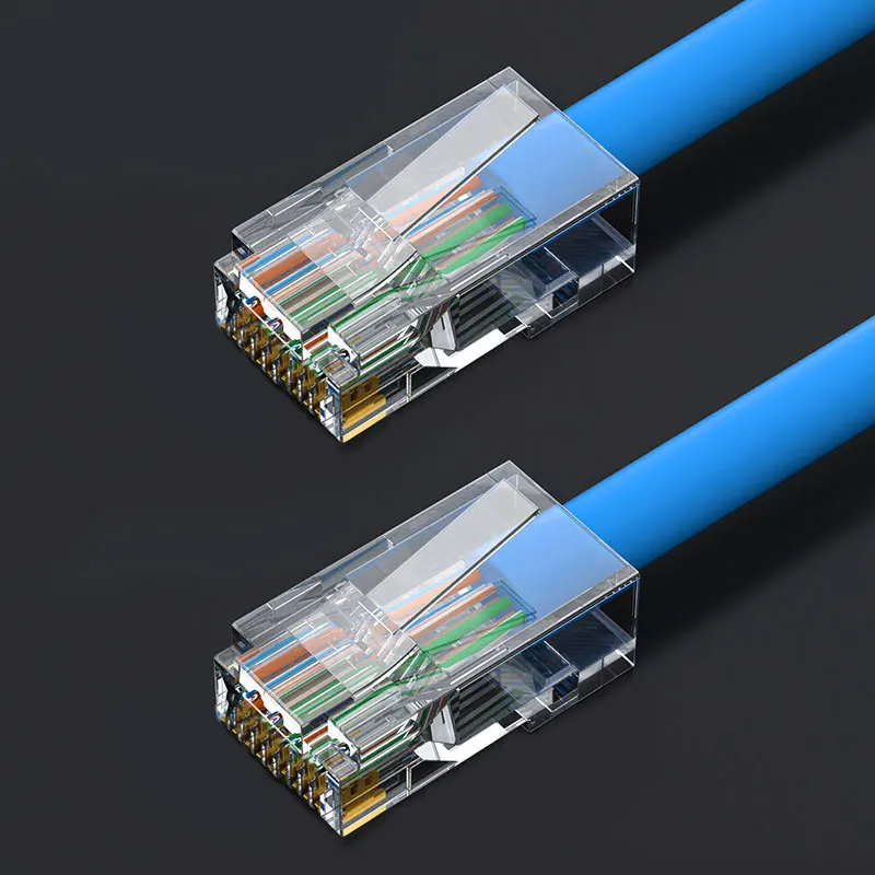 Good Quality Utp Rj45 Connector Rj 45 D Link Roll Ftp Coiling Machine Cat 6 Outdoor Cable Cat6 Network Cable 100%bare Copper