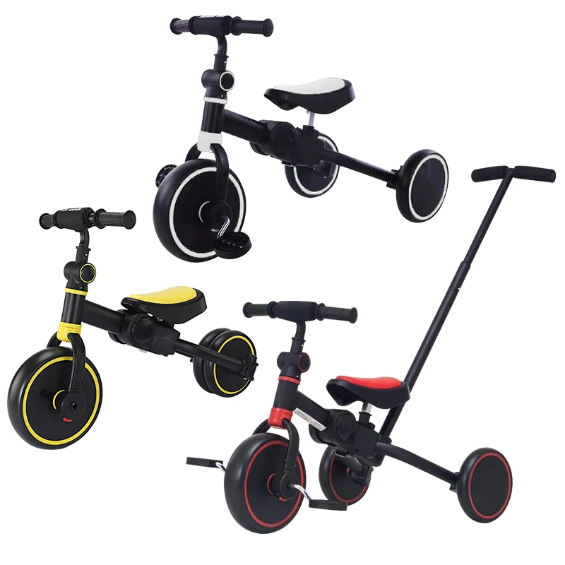 Triciclo infantil 2022 CE EN71 Китай оптовая продажа детский трехколесный велосипед складной велосипед с толкателем для детей и детей