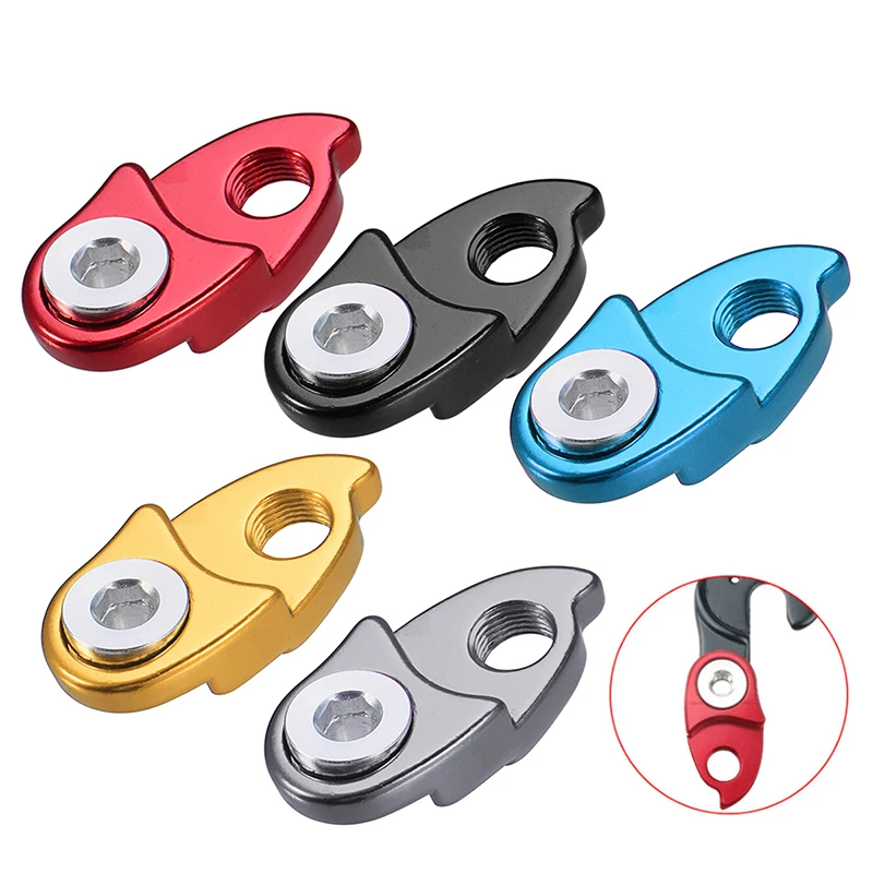 Aluminum Alloy MTB Mountain Road Bike Cycling Frame Hook Bike Rear Derailleur Extended Hook Bicycle Extender Hanger
