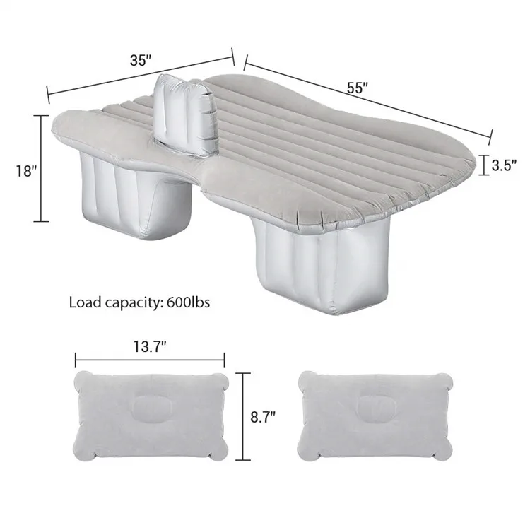 Портативный быстро надувается автомобиля воздушный матрас автомобиля Путешествия надувной матрас