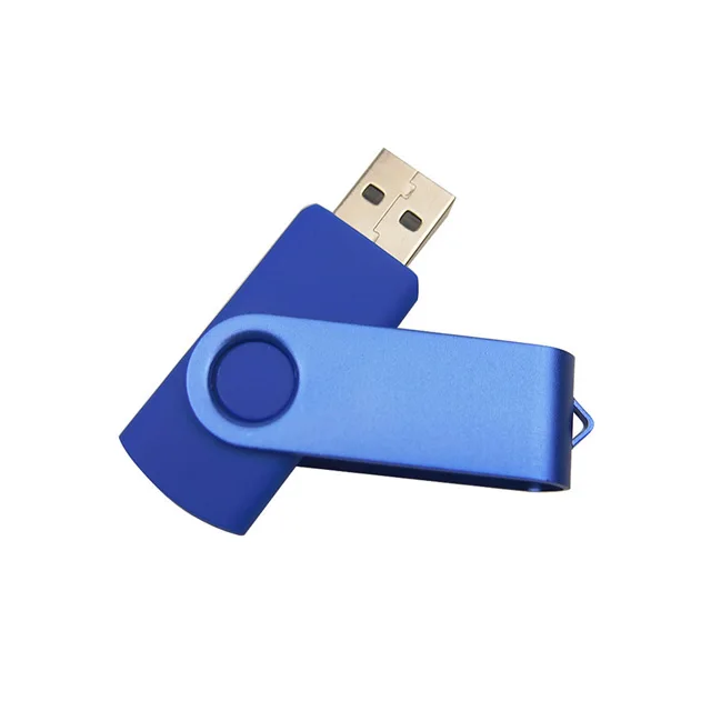 Bulk buy from china 128 GB micro Swivel USB 2.0 Flash Drive / Customer logo printing twister USB thumb drive