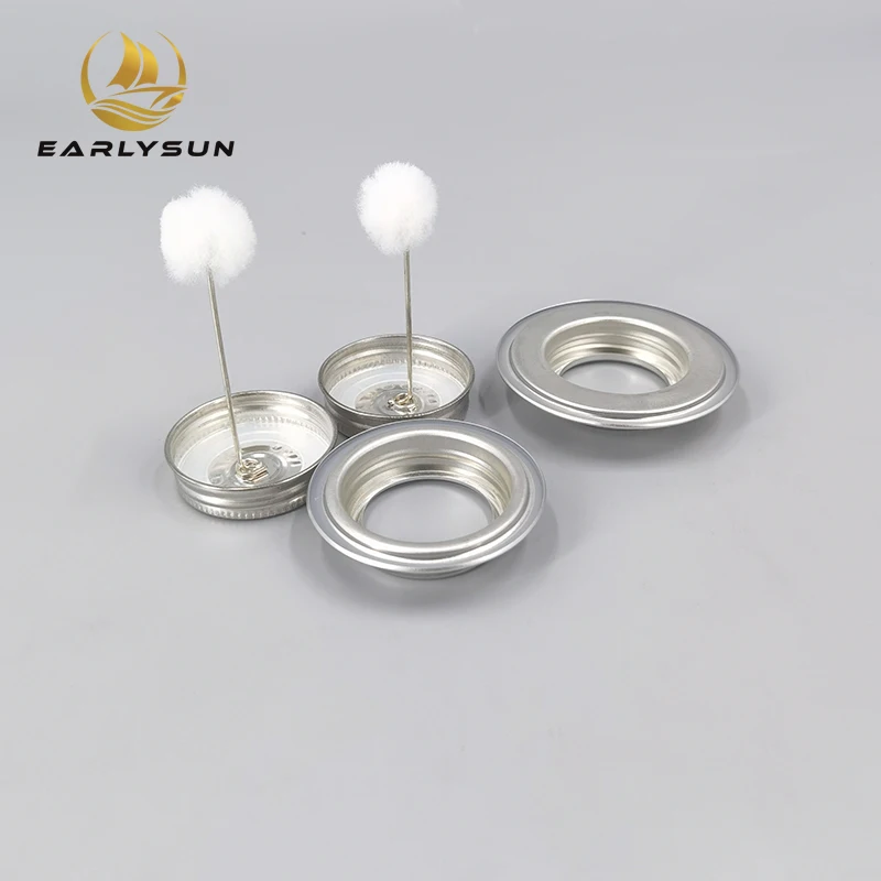 Brush Metal Tin Can With Screw Top