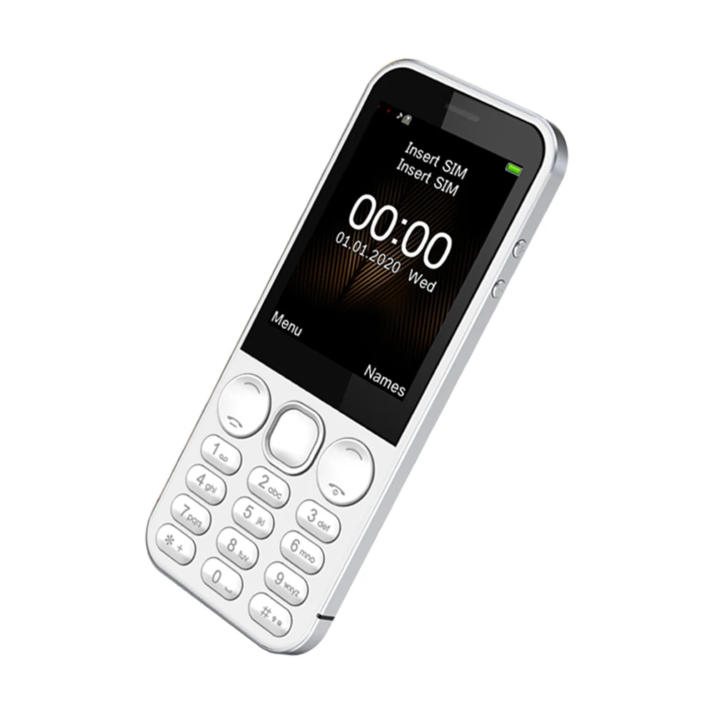 2.8 inch screen dual sim metal middle frame 1350 mAh battery 4G volte best cell phones