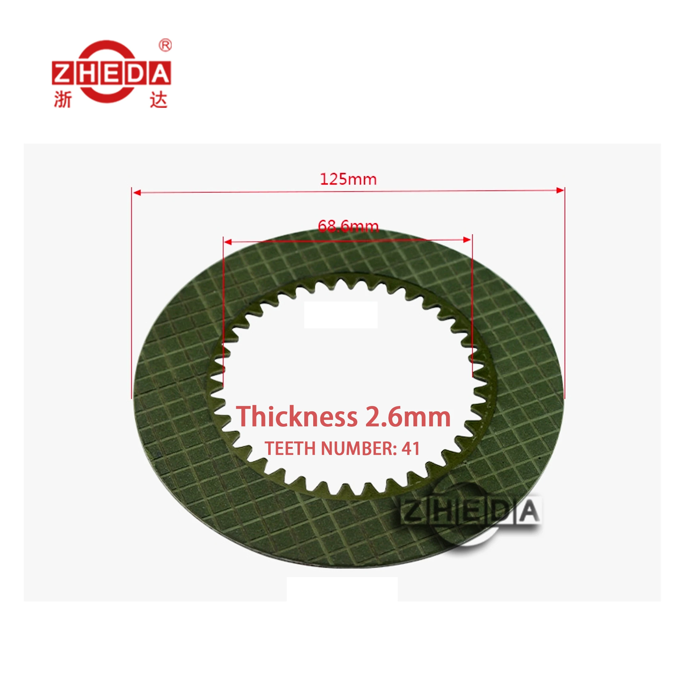 customize gearbox 11243-82141 34B3-82401 3EA-15-11170  91324-02702 32560513B 31532-40K00 31532-FJ100 Friction Plate