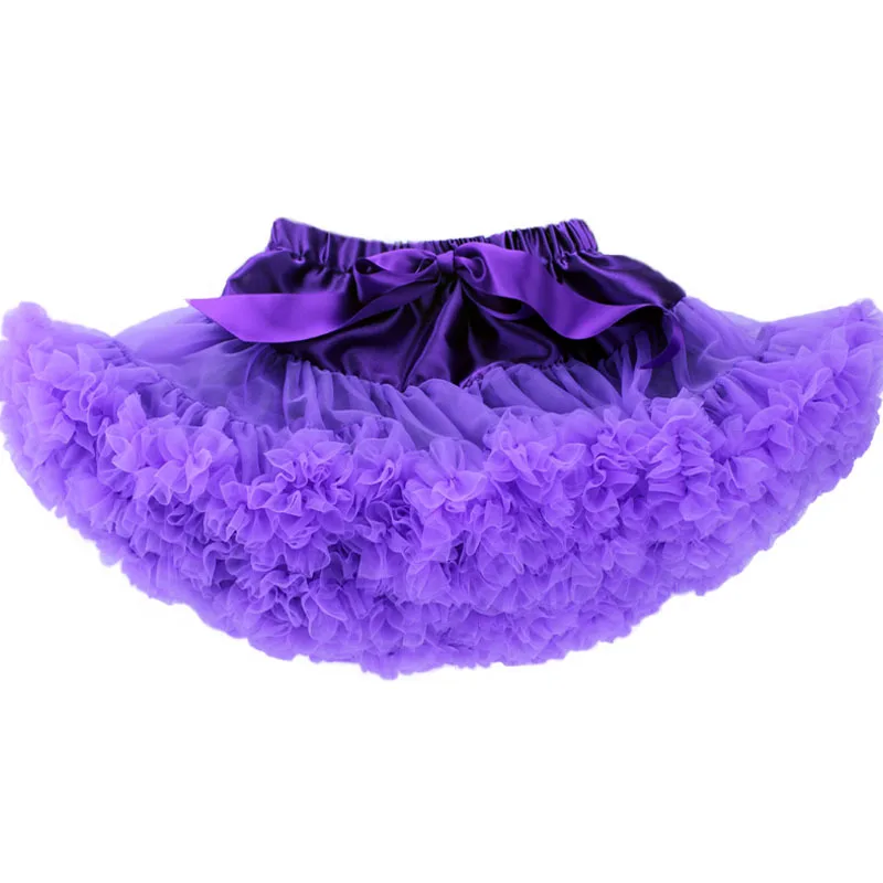 European american solid color fashion performance pettiskirt dance kids clothes children tutu girls skirt