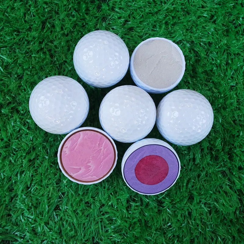 Custom  Durable Urethane Golf Ball Print Premium Blank Driving Range 4 piece surlyn golf ball