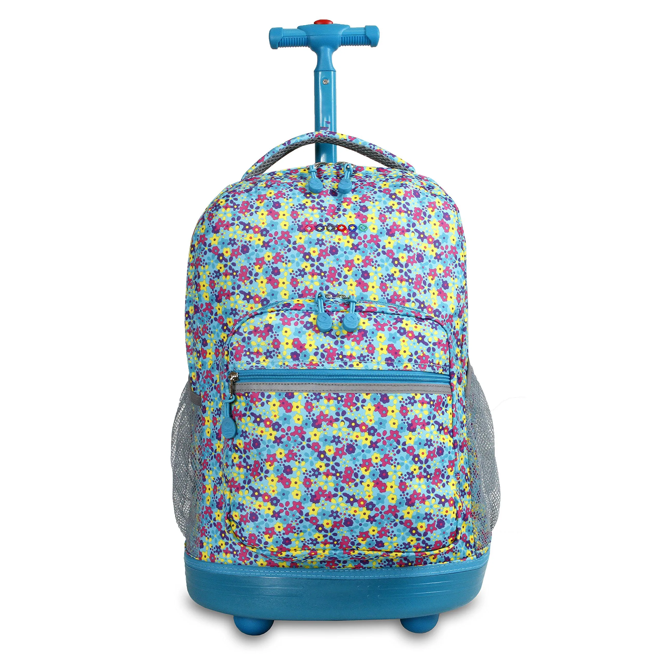 Hot selling student bag school with wheels kids trolley school bag supplier children student backpack