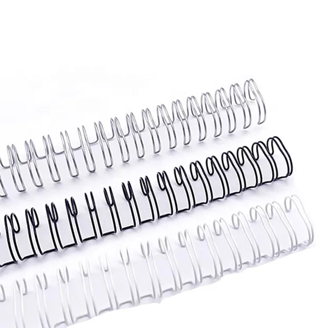 High Quality Colorful Metal Spiral Coiled PVC Plastic Single Nylon Coated Coils Wire Iron Ring Pattern for Office Use Good Price