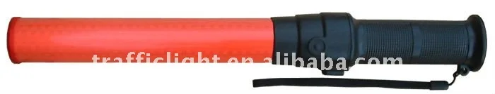 red flash led traffic baton with strong magnet