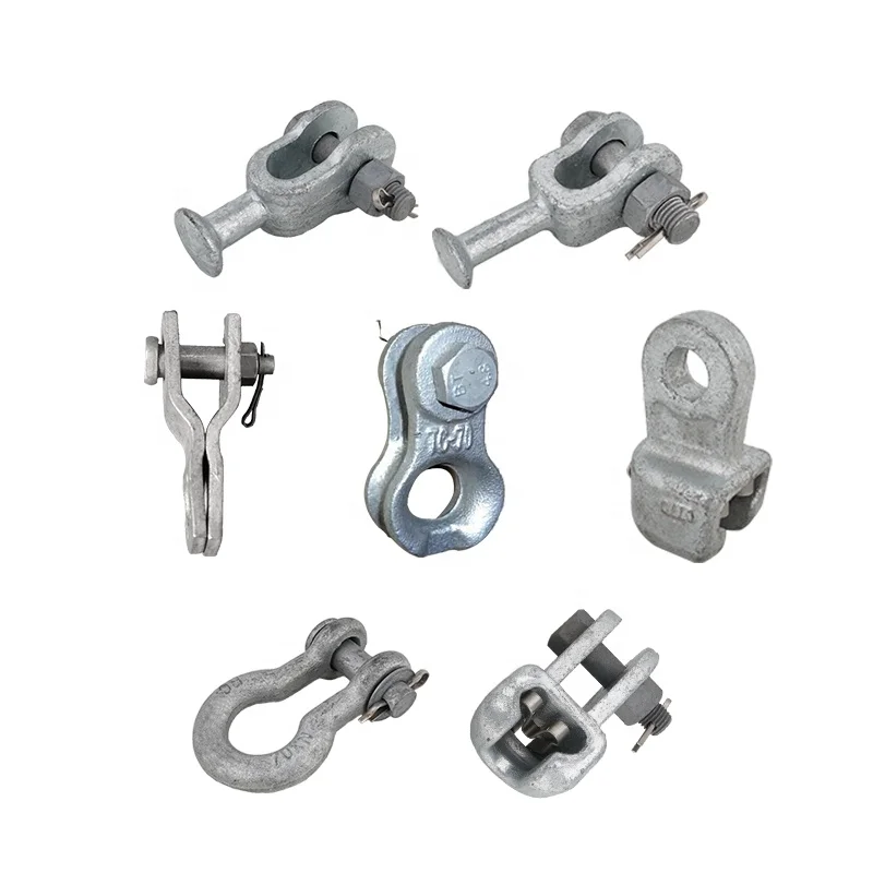 Stainless Steel Capel Thimble Loop Clevis Guy Wire Thimble Open End Slips Connection Electric Power Fittings