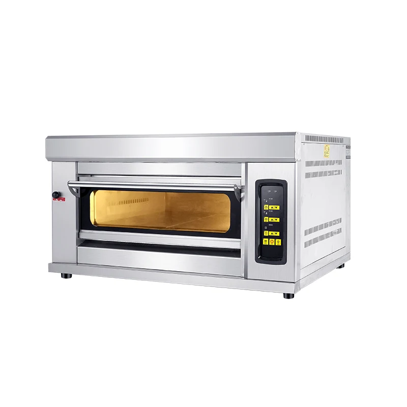 Commercial Deck Bakery Cake Bread Baking Gas Pizza Oven Price For Sale