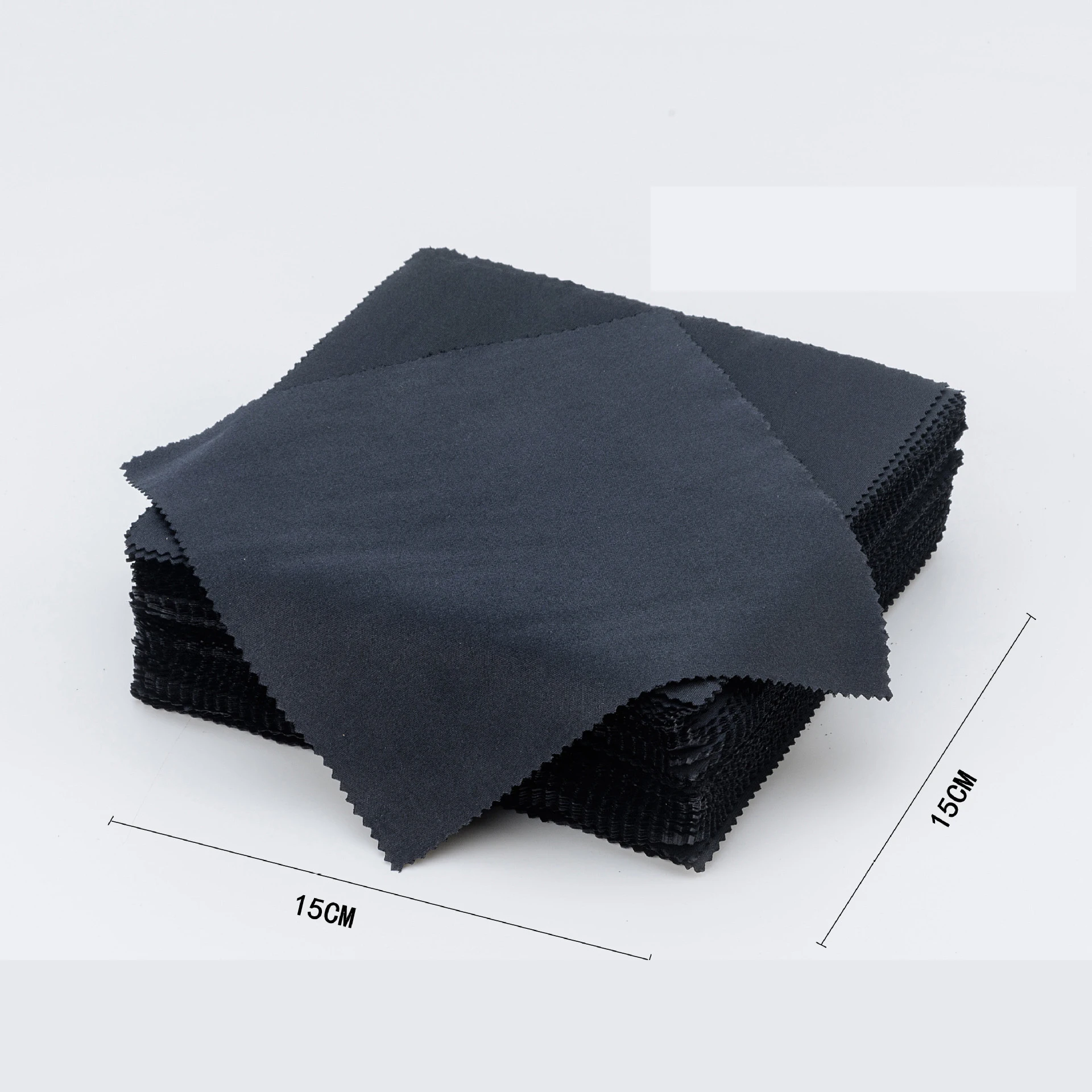 
Wholesale china factory custom logo sunglasses phone cleaner cloth black microfiber eye glasses cleaning cloth 