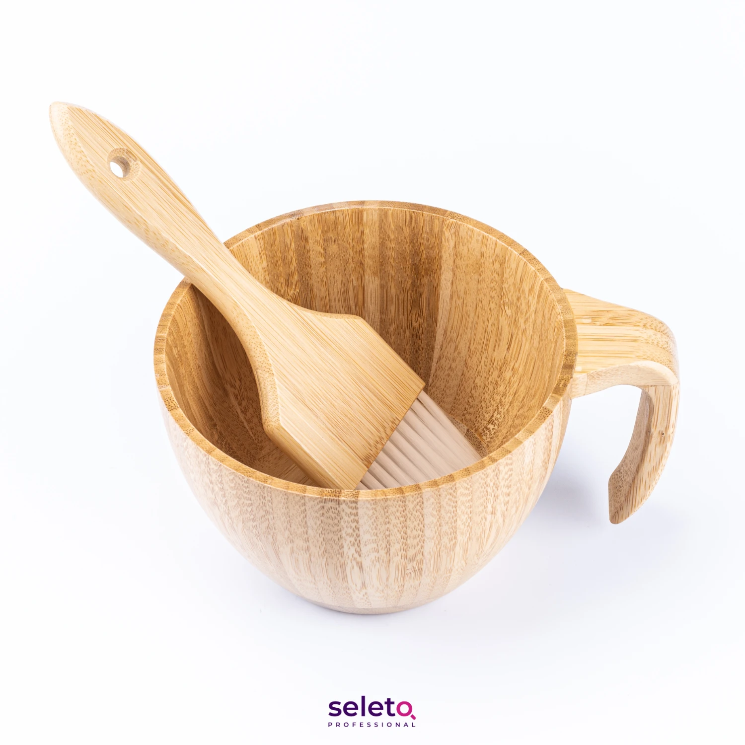 Экологически чистая бамбуковая чаша для окрашивания, чаша для окрашивания бамбуком, Лидер продаж на AMAZON, инструмент для салона бамбука