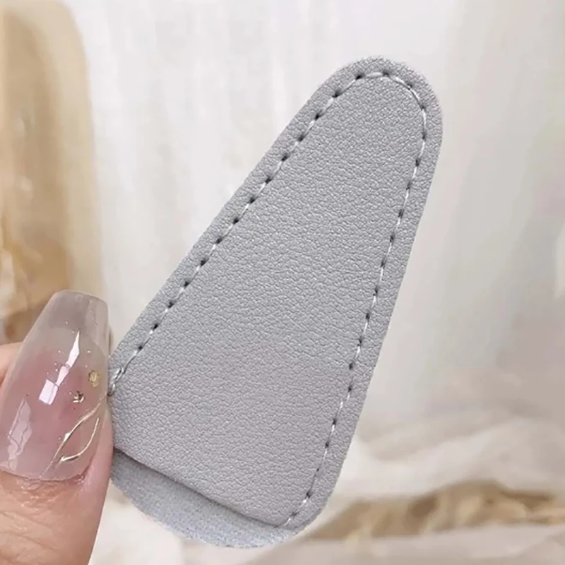 Portable Scissors Protective Cover Nipper Cover Cases PU Leather Scissors Protective Case Colorful Sewing Scissor Sheath