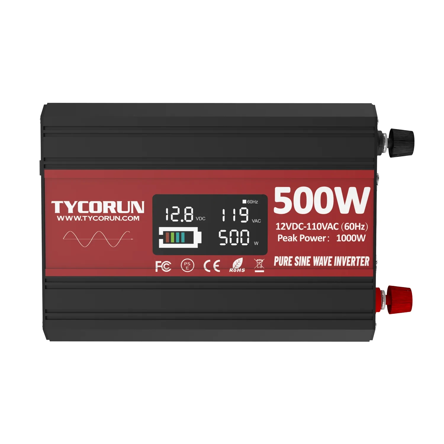 Tycorun Price Cheap 12V to 220V 500W 1000W 2000W 3KW Car Power Inverter Home Solar Photovoltaic Lithium Battery Inverter