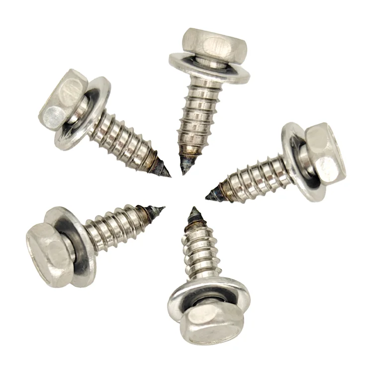 Good quality cheap price M3 fully threaded thick tooth screws self tapping thread screws hardware fittings