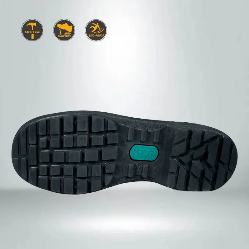 01014 Oil water resistant anti slip work shoes steel toe puncture proof men industrial groundwork safety shoes boots S3