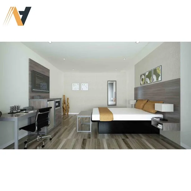 Wholesale Good Quality Commercial Modern Hotel Furniture Bedroom Sets
