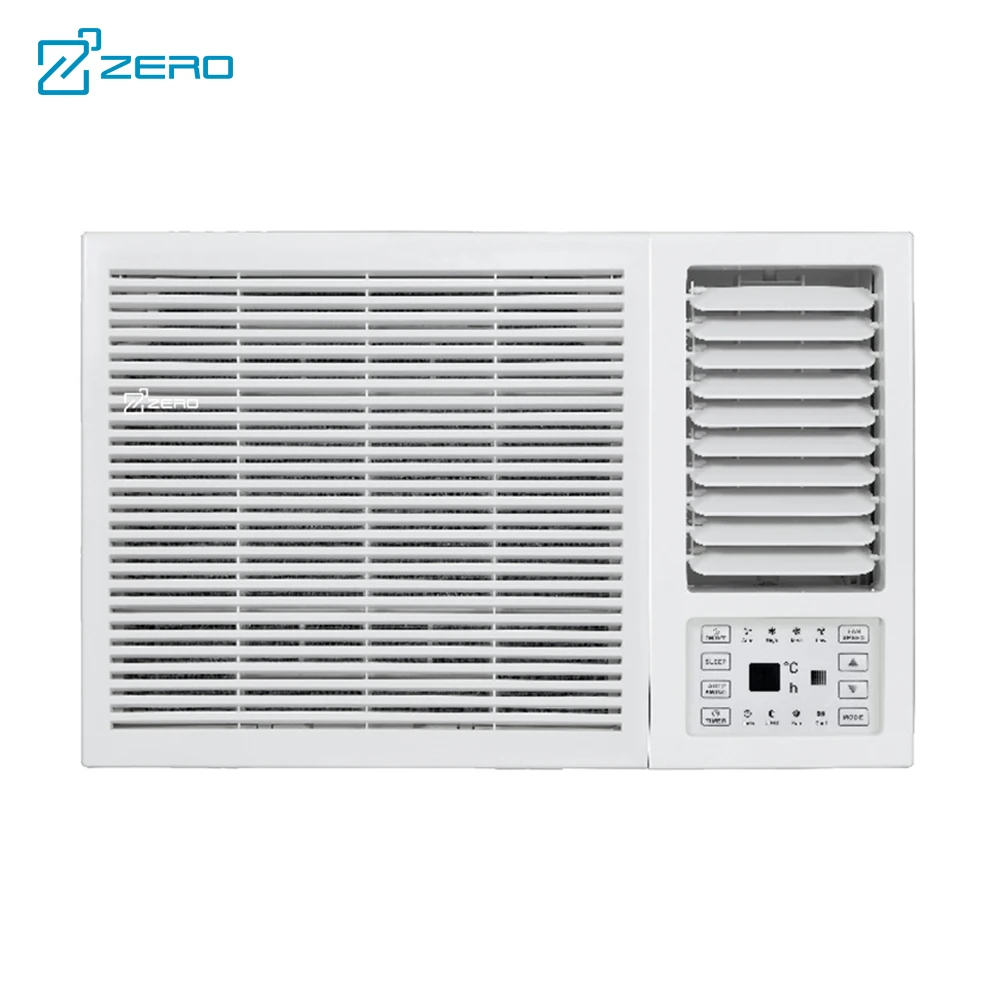 ZERO Brand R32 5000 6000 8000 12000 18000 24000BTU 110V/ 220V 50/60Hz Remote/ Mechanical White WIFI Window Air Conditioner