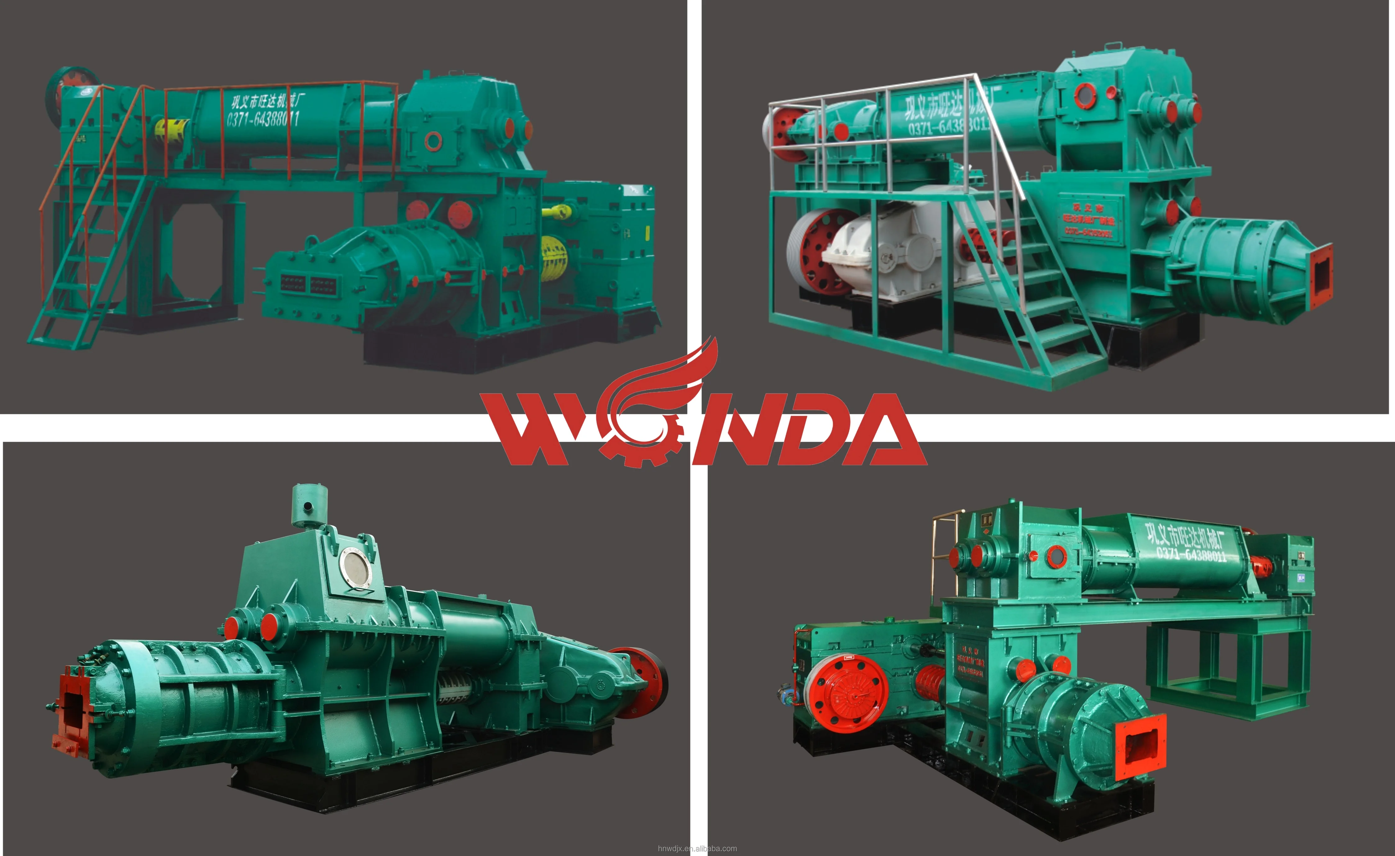 Automatic clay brick feeding machine sintered brick factory vacuum extrusion brick making machine production line