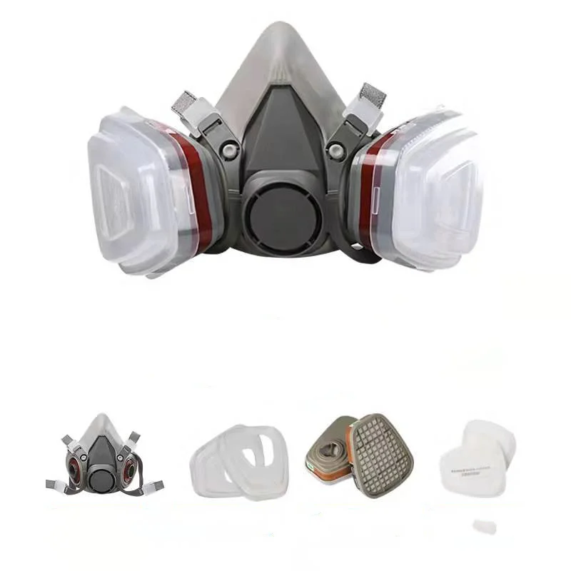 UT-1 Factory Supply Coal Mine Dustproof Anti-particulate Silicone 6100 6200 6300 Half Mask Gas Mask Respirator Masque Anti Gaz