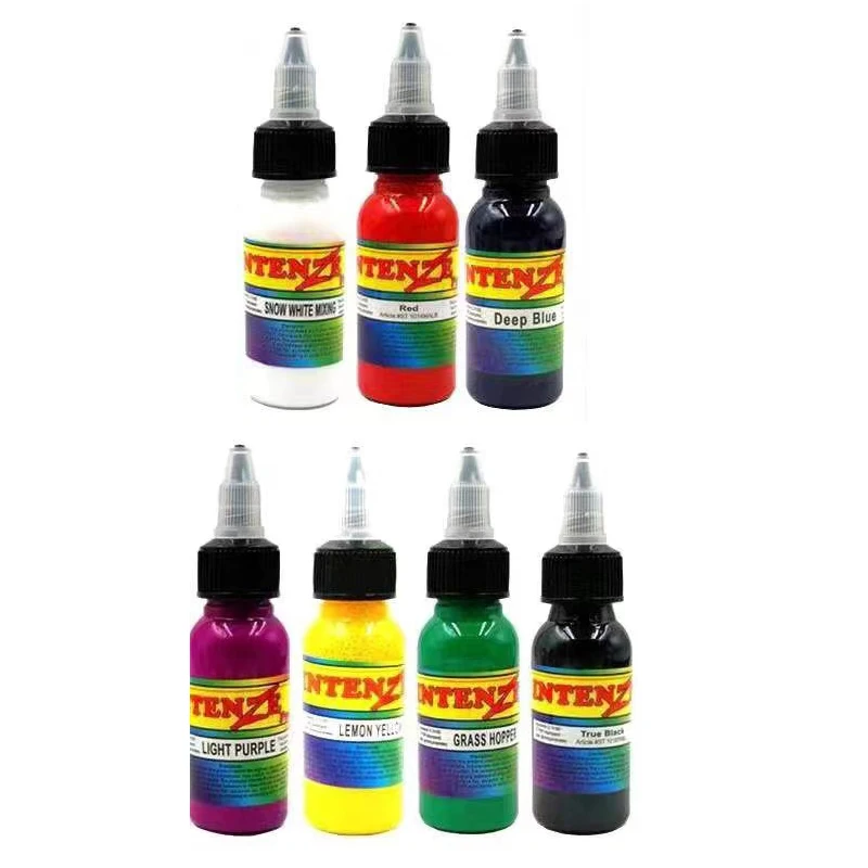 Bolin Good Quality 30ml Tattoo Ink body pigment pure plant color easy color