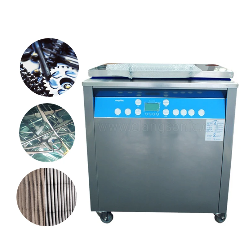 Clangsonic 85L 40/80KHz 1500W Industrial Dual-Frequency Ultrasonic Dish Automatic Glasses Cleaner