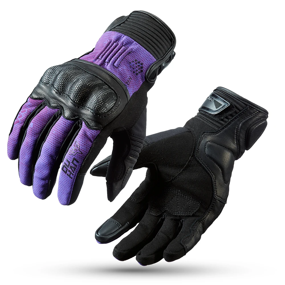 Summer Outdoor Sports Riding Gloves with Composite Fabric and Goat Skin for Unisex