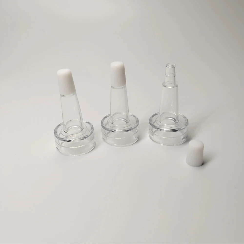 Hot Sale 20mm PVC Silicone Cone Dropper Cap Horn Dropper Cap