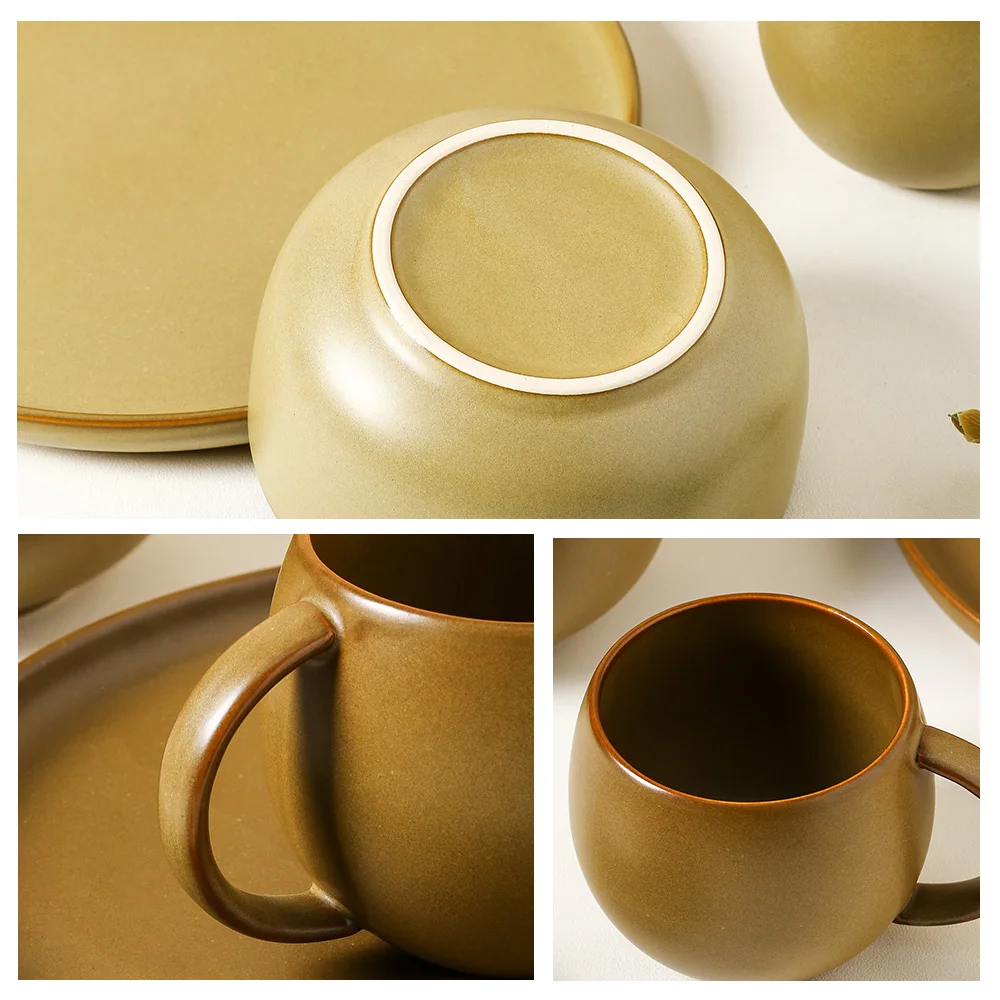 Mug Manufacturer 14 Oz Porcelain Plain Reactive Glaze Custom Logo Sublimation Blank Ceramic Cup Tea Coffee Mugs